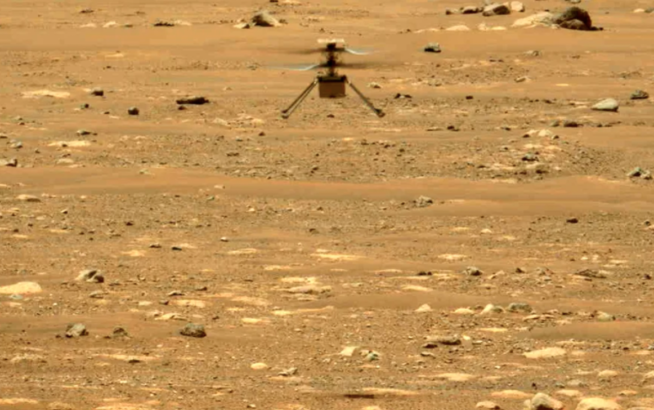 NASA Helikopteri son kez Mars yolculuğunu yaptı