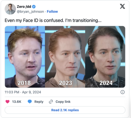 Bryan Johnson yeni fotoğrafı ile gündem oldu