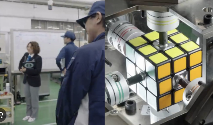 Japonya'da üretilen robot Rubik Küp dünya rekorunu kırdı
