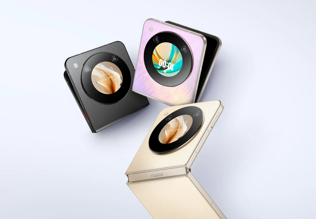 nubia flip katlanabilir telefon