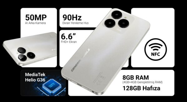 General Mobile ERA30 İnceleme: Uygun fiyata Android 14 3 General Mobile ERA30 İnceleme: Uygun fiyata Android 14