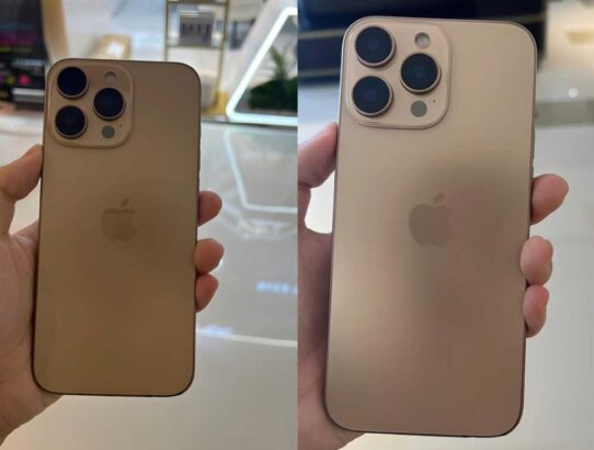 Altın iPhone 16 Pro Yeniden Sızdı 2 iPhone 16 Pro