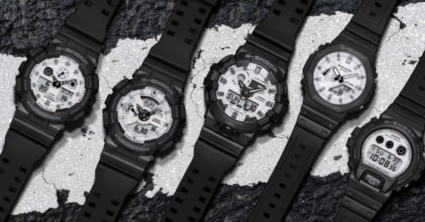 Casio, yeni G-SHOCK Black and White koleksiyonunu piyasaya sürmeye hazırlanıyor 2 G-SHOCK