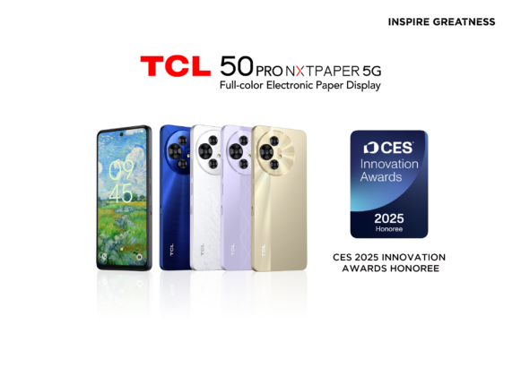 TCL 50 PRO NXTPAPER 5G akıllı telefon, CES 2025 İnovasyon Ödülü aldı 19 TCL 50 PRO NXTPAPER