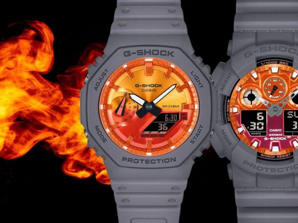 Casio G Shock Flame Inside Watch header