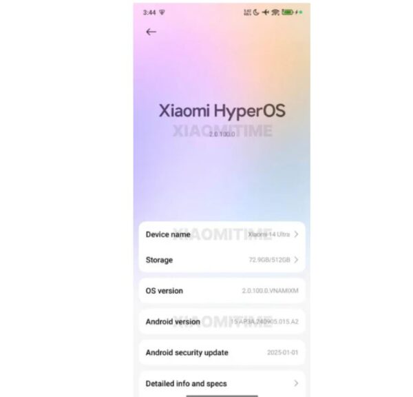 HyperOS 2.1