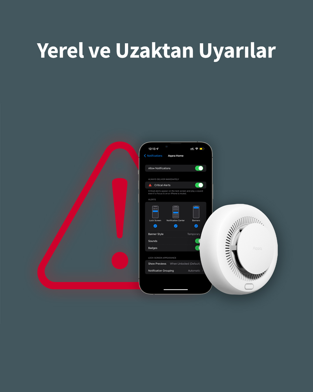 Akıllı Duman Dedektörleriyle Erken Uyarı, Hızlı Müdahale 1 Akıllı Duman Dedektör