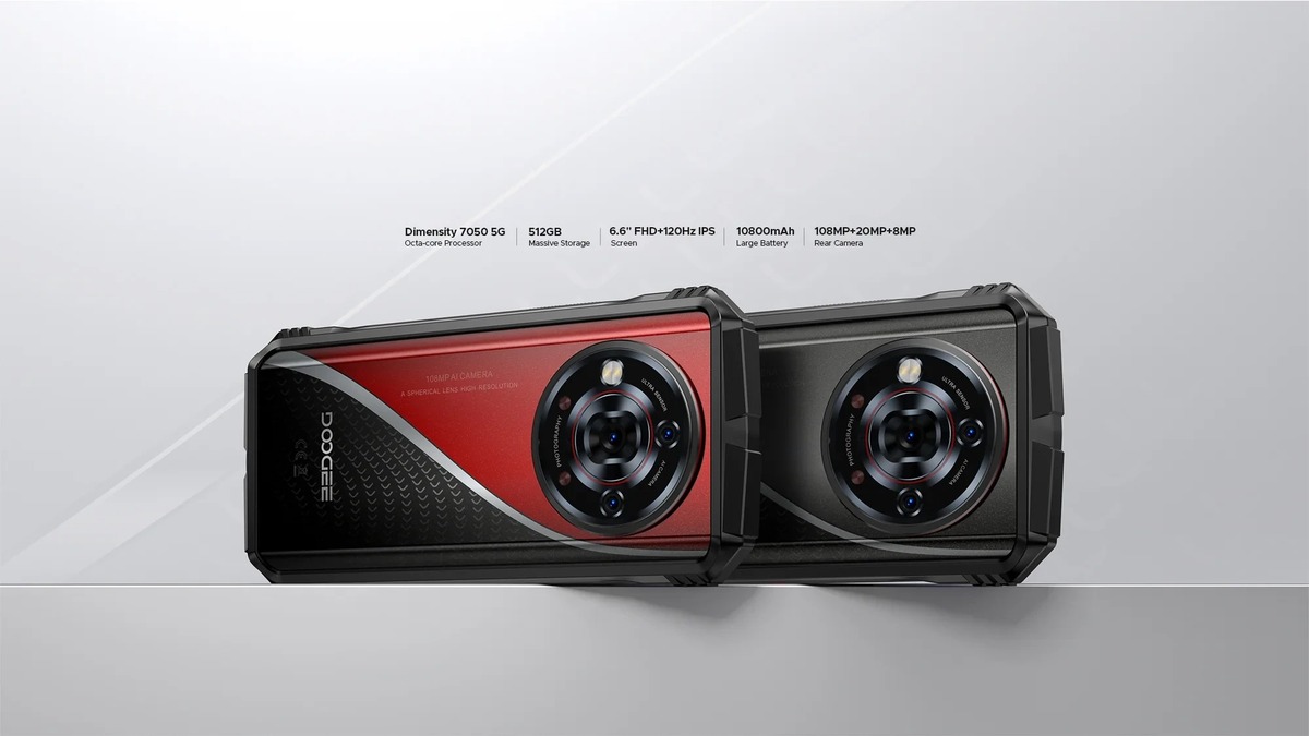 Doogee’nin yeni nesil sağlam telefonları: S118 Pro ve S119 sahneye çıkıyor 3 Doogee S118 Pro 1