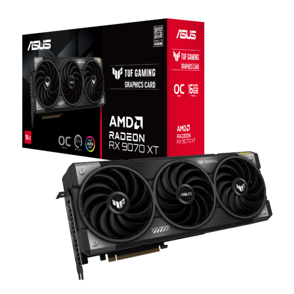 ASUS, AMD Radeon RX 9070 ve 9070 XT Ekran Kartlarını Duyurdu