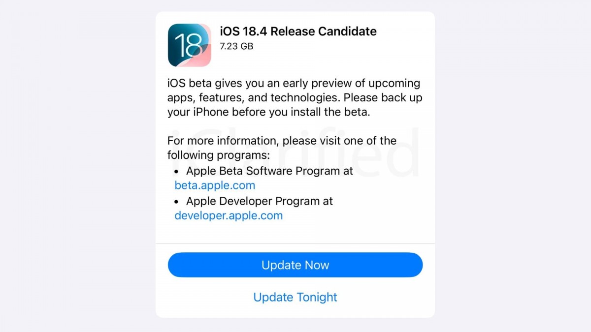 iOS 18.4