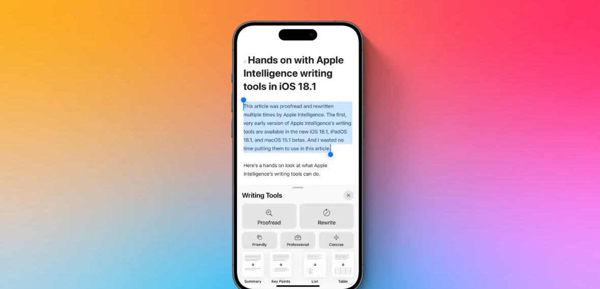 Apple Intelligence Suffers Glitch on Metas IOS Apps