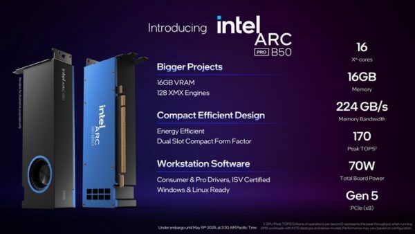 Intel Arc Pro B60