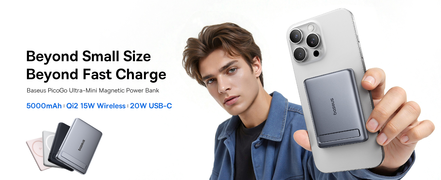 Baseus PicoGo Ultra Mini Magnetic Power Bank