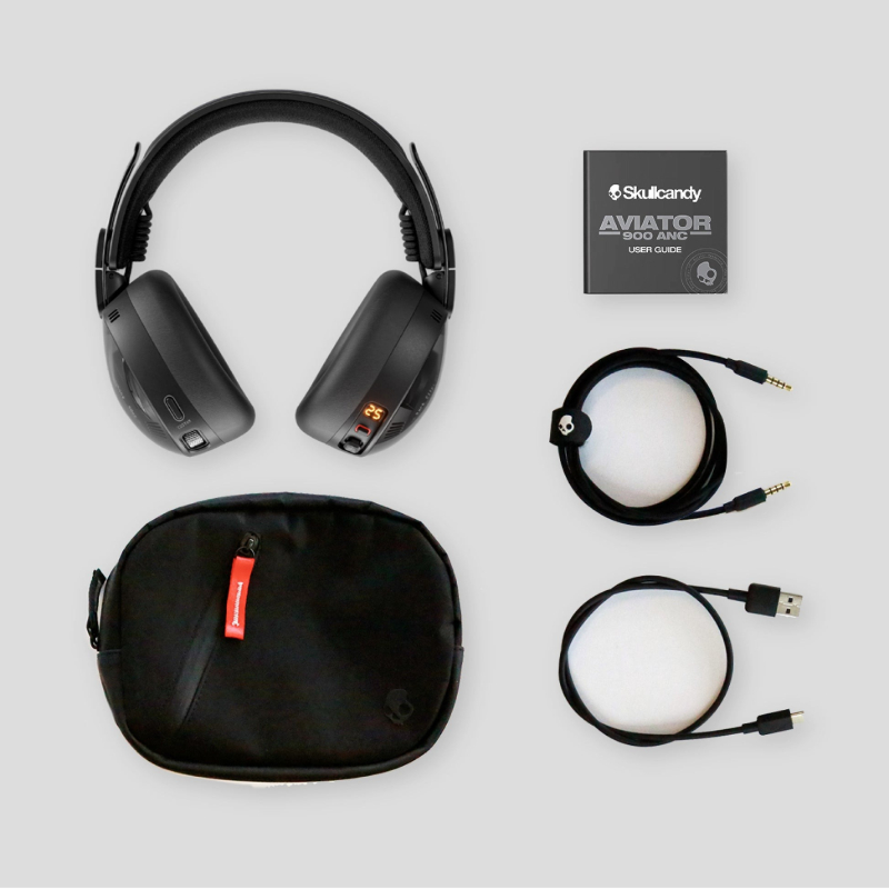 Skullcandy Aviator 900 ANC box contents