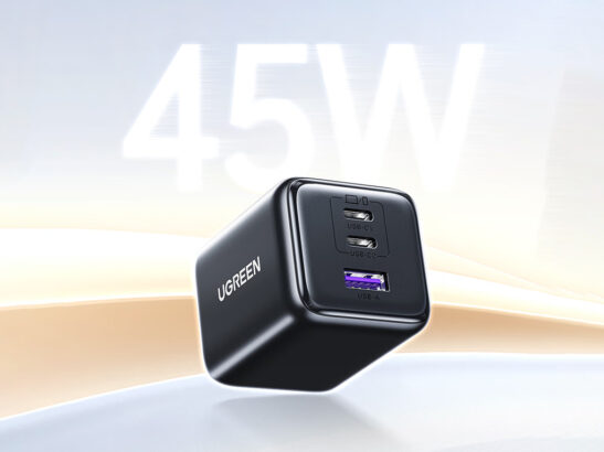 Ugreen 45W GaN charger with three ports launched