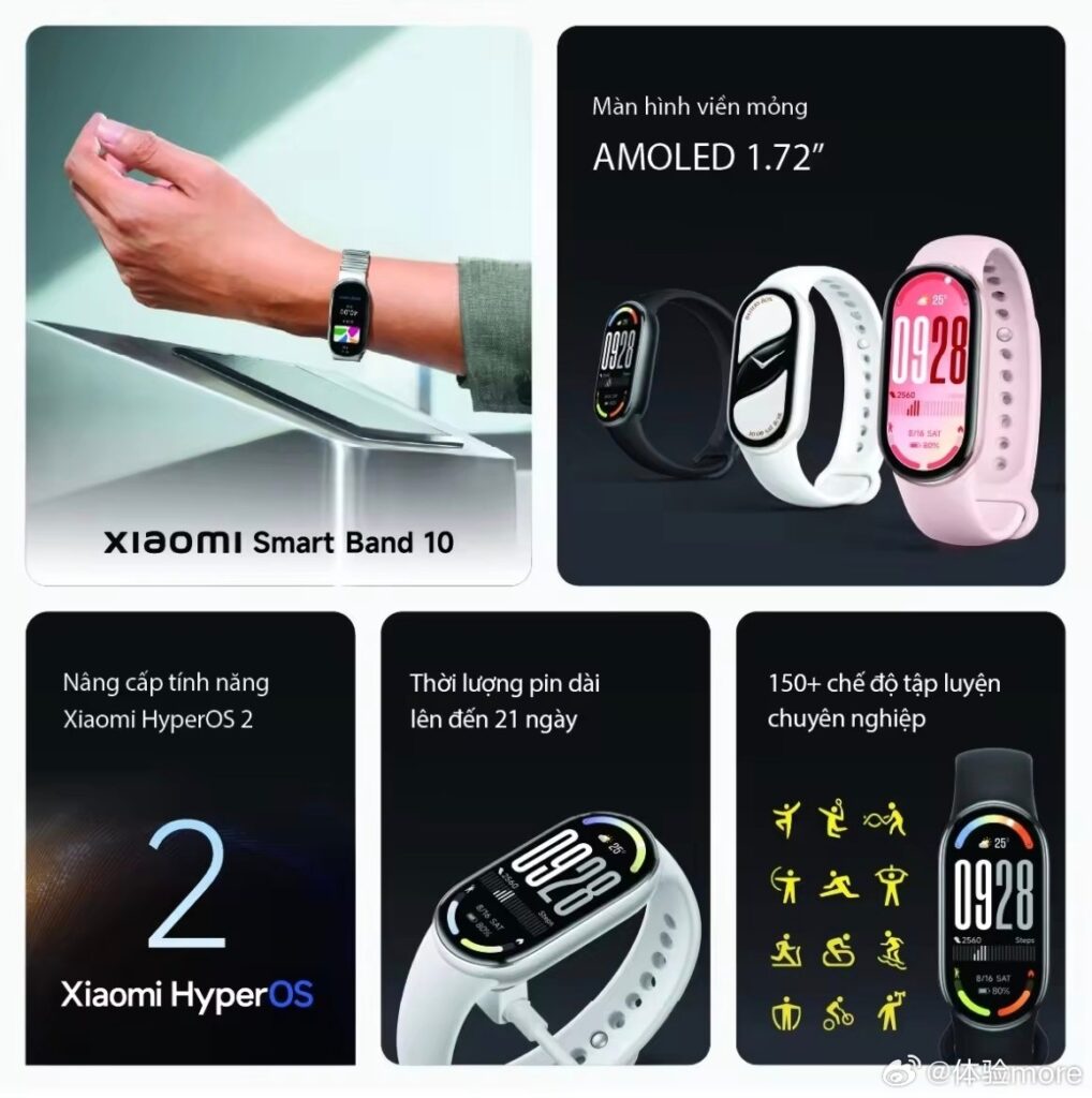 Xiaomi Smart Band 10 Resmi Tanıtımdan Önce Ortaya Çıktı 2 Smart Band 10