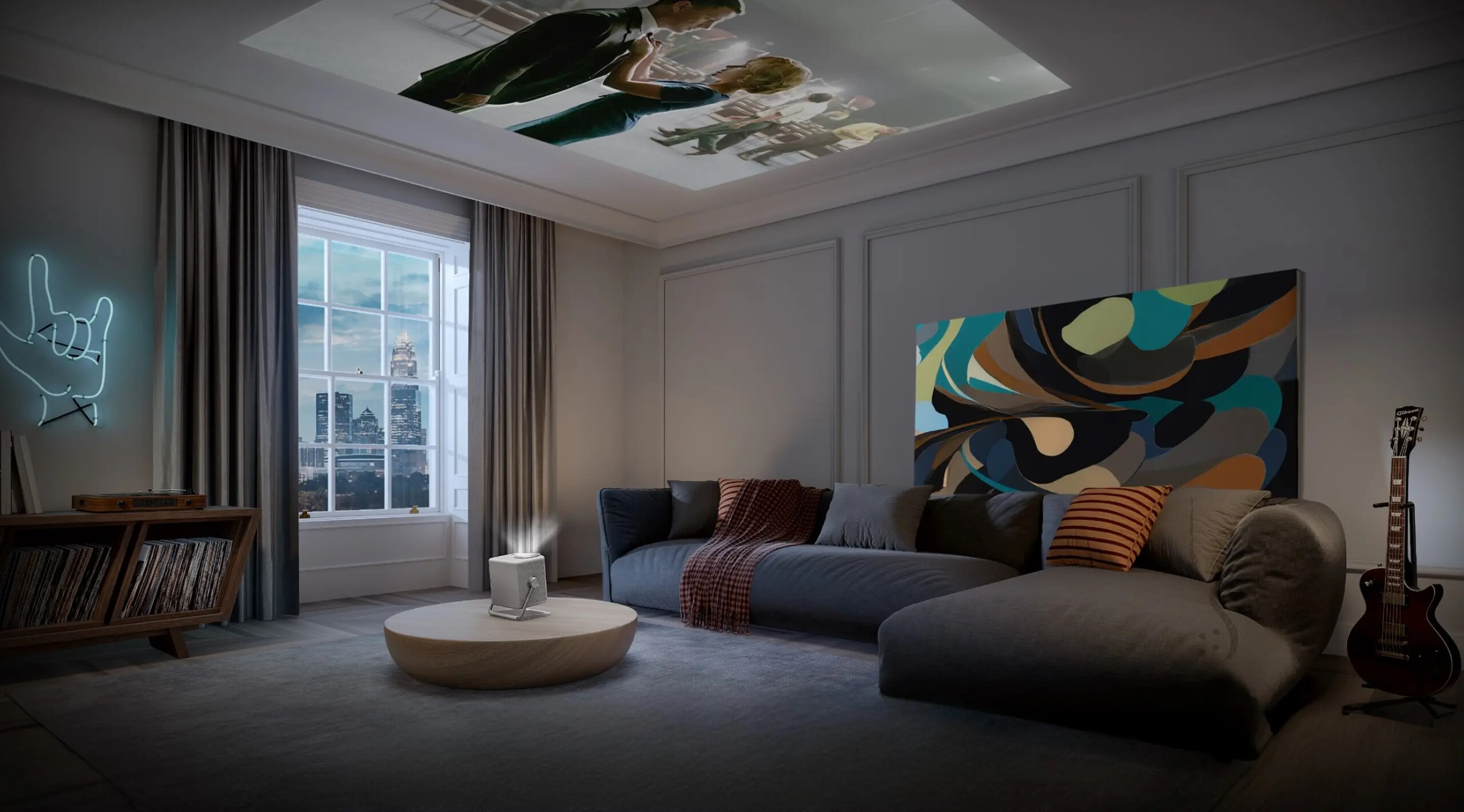 csm Hisense M2 Pro Laser Mini Projector ceiling eae652f4ba