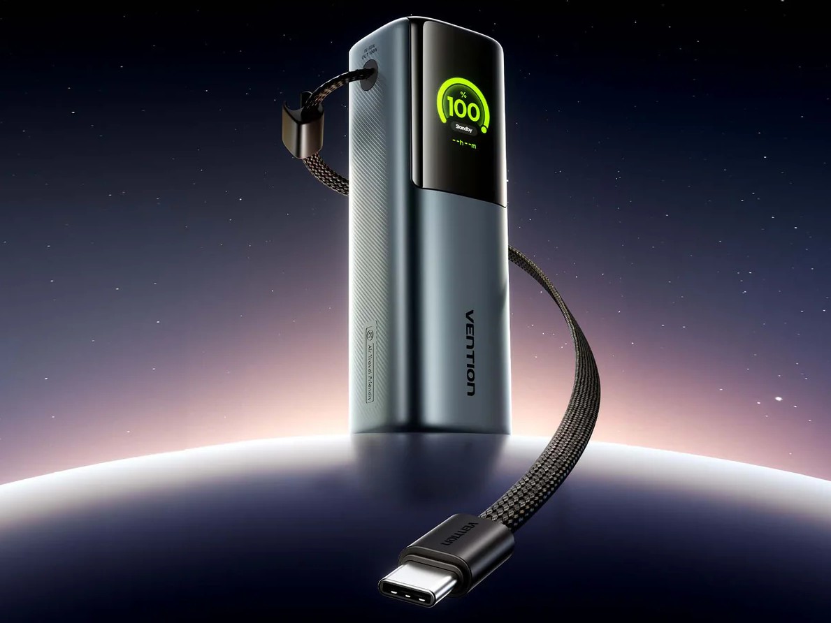 Vention’dan Hızlı Şarj Canavarı: 100W Power Bank Satışta
