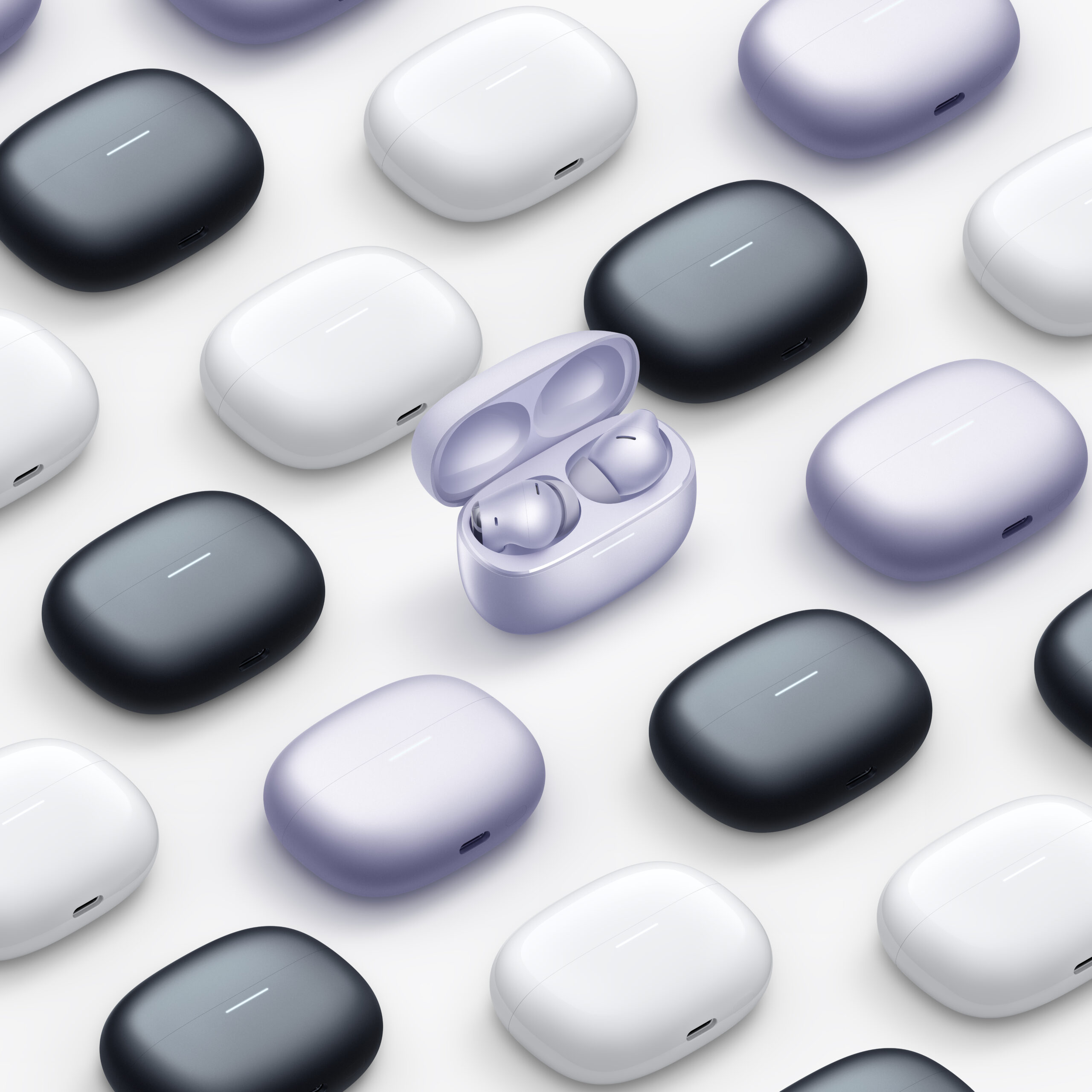 Redmi Buds 6, Redmi Buds 6 Play, Redmi Buds 6 Active, Redmi Buds 6 Lite, Xiaomi Buds 5, Xiaomi Watch 2 ve Xiaomi Openwear Stereo kablosuz kulaklık