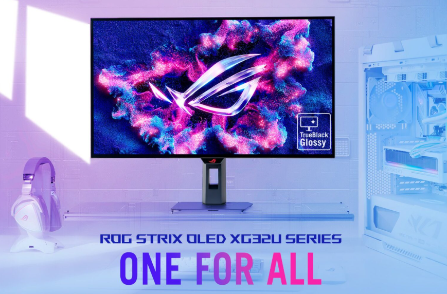 ASUS, Çift Modlu 4K WOLED Oyun Monitörlerini Tanıttı 1 Asus Monitör-5