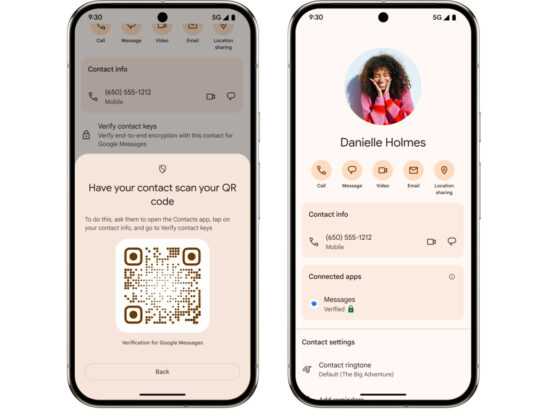 Google is rolling out QR code based verification in Messages beta