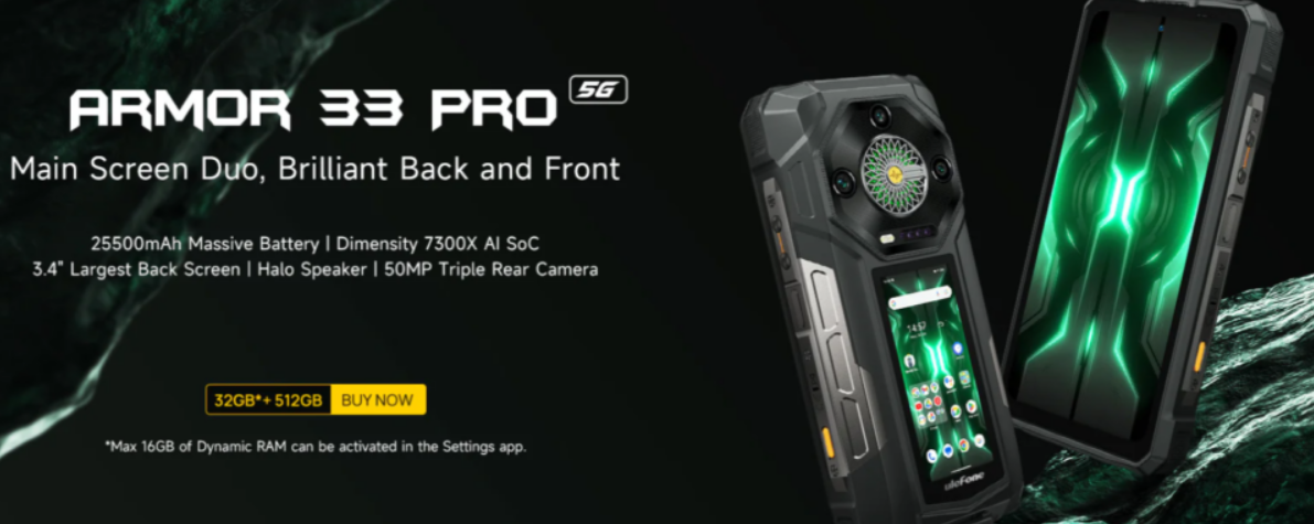 Ulefone Armor 33 Serisi ve Armor 29 Ultra Tanıtıldı 2 Ulefone Armor 33 Serisi