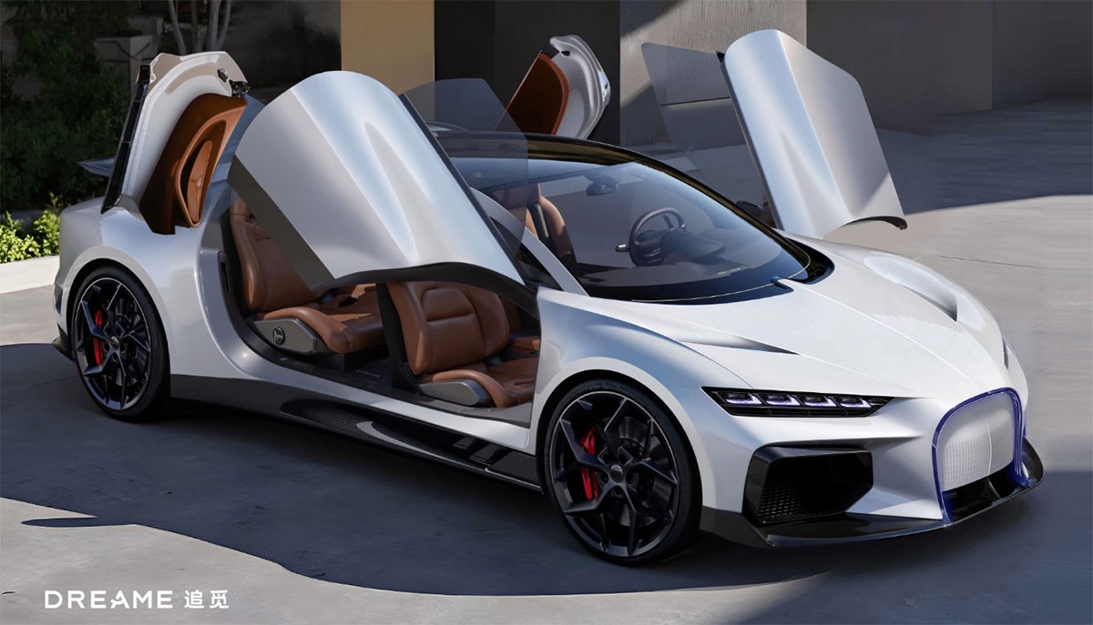 Dreame’den Bugatti’ye Rakip Elektrikli Süper Otomobil Hamlesi 1 325