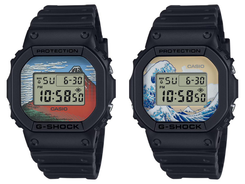 Casio’nun Hokusai İmzalı G-Shock Saatleri Avrupa’da Satışa Çıktı 2 Casio