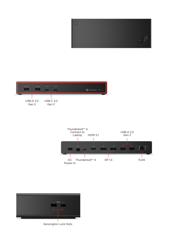 ThinkPad Thunderbolt 4 Smart Dock 7500