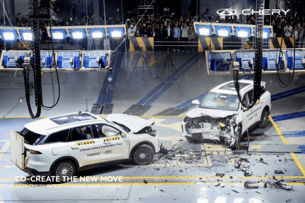 Chery’nin Yeni Amiral Gemisi 15 Dereceli Çarpışmada Yüksek Güvenlik Özellikleriyle Kendini Kanıtladı! 18 Çarpışma