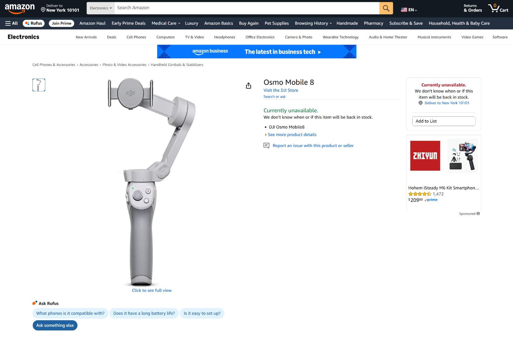 DJI Osmo Mobile 8 ve 8 Pro Sızdırıldı