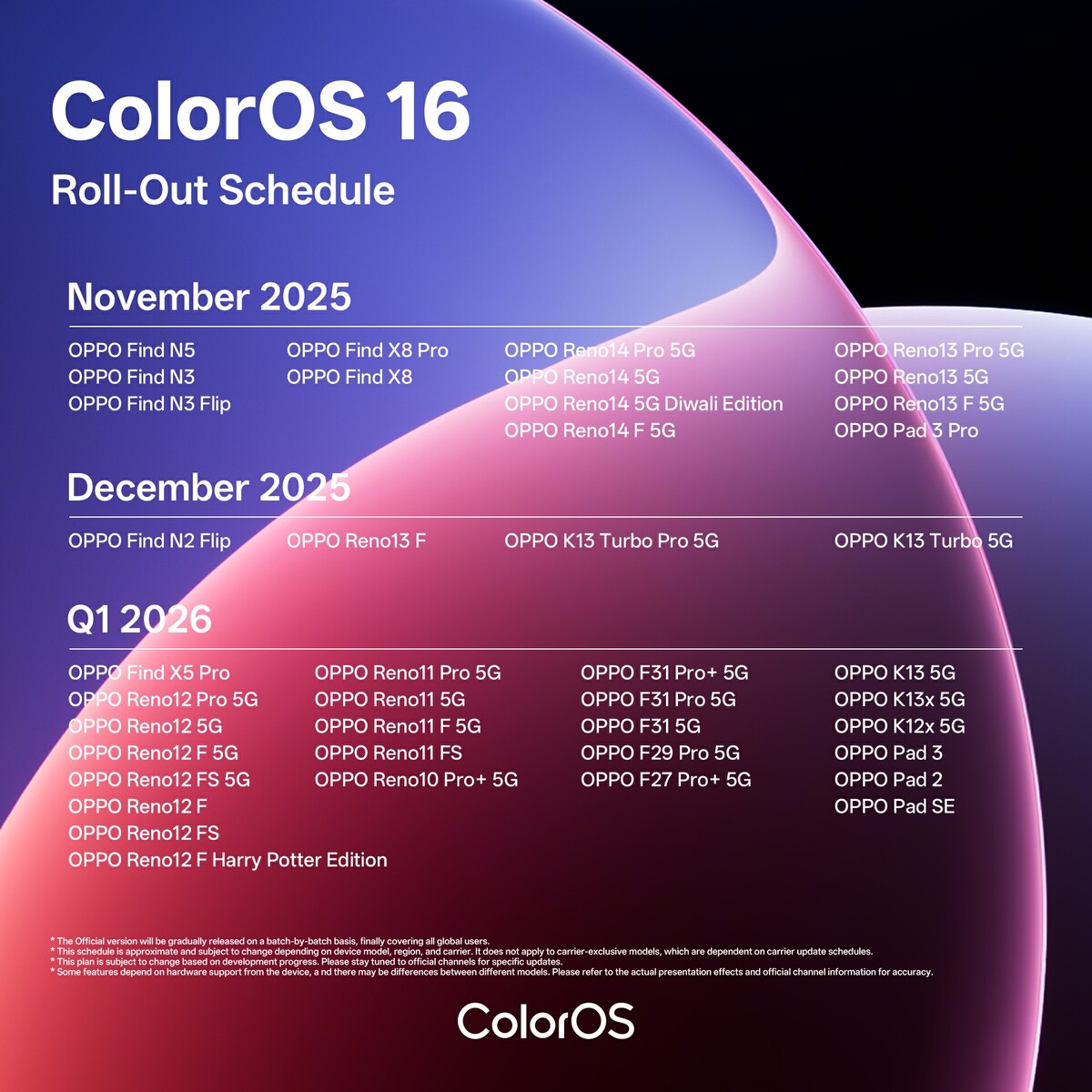 ColorOS 16