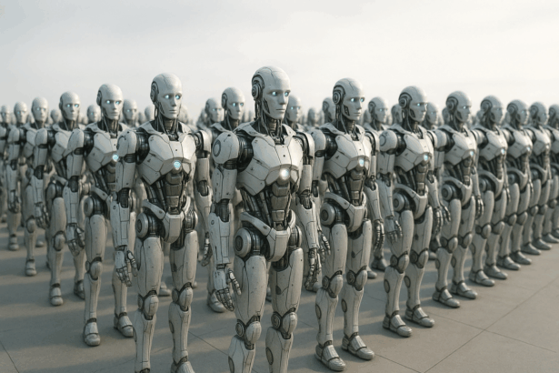 A photorealistic image of a large formation o 1764410507