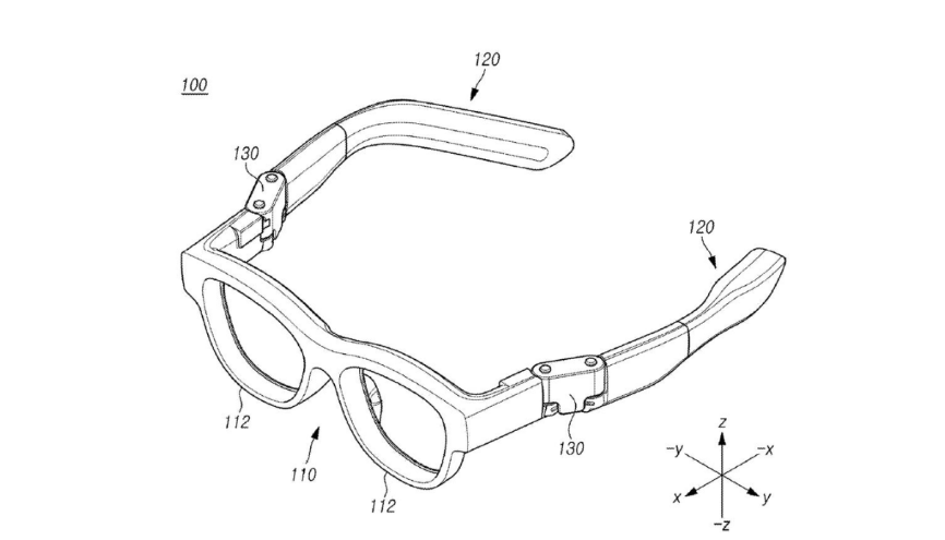 Samsung’un Yeni Patenti Akıllı Gözlüklere Daha Konforlu Menteşe Sistemi Getiriyor 1 Samsung Glass