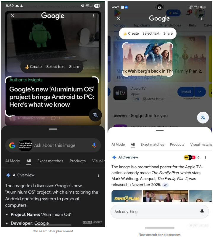 Google Circle to Search