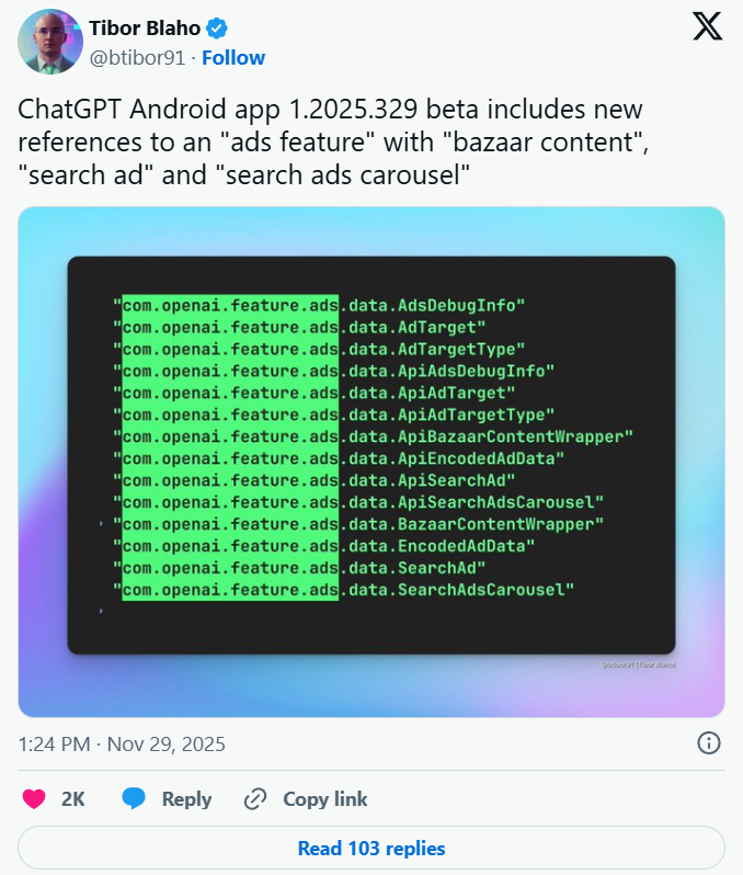 Prensipler Rafa Kalktı: OpenAI, ChatGPT Arama Sonuçlarına Reklam Ekliyor 2 ChatGPT