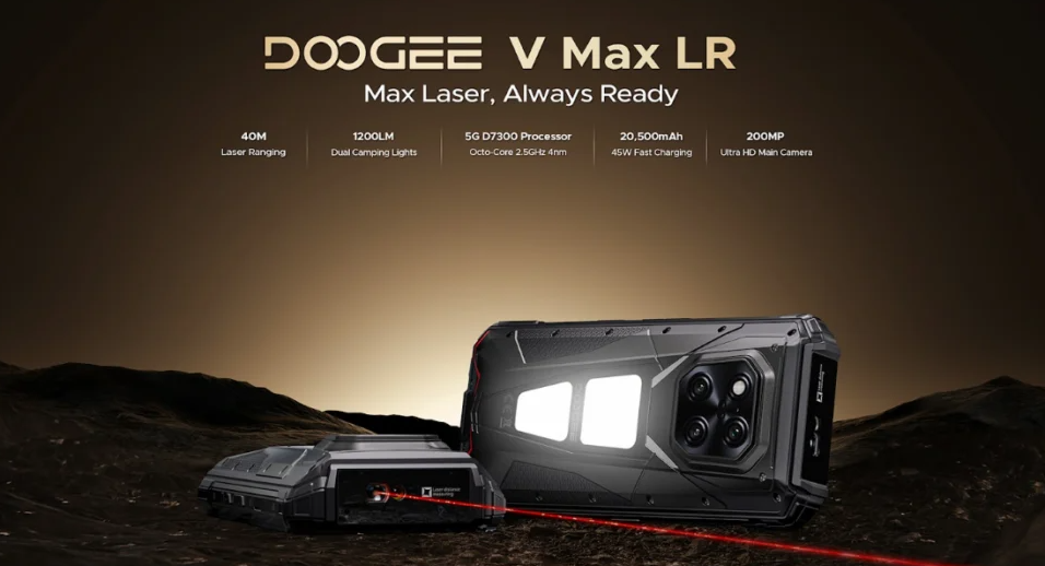 Doogee V Max LR, Lazer Metre ve 20.500 mAh Bataryayla Dünyaya Açıldı 2 Doogee