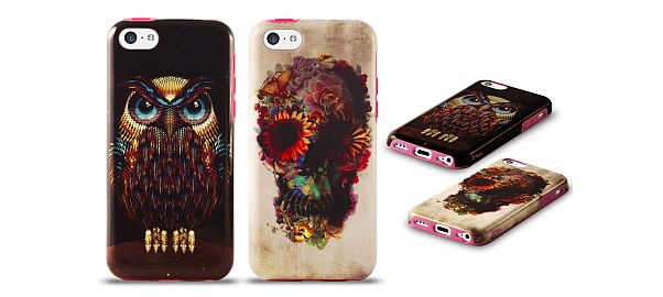 4 Ttec 5c Owl Skull Koruma Panelleri