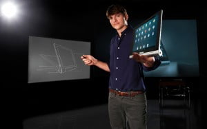 Lenovo'dan, Steve Jobs Sürprizi! 27 Ashton Kutcher Lenovo Yoga Tablet1