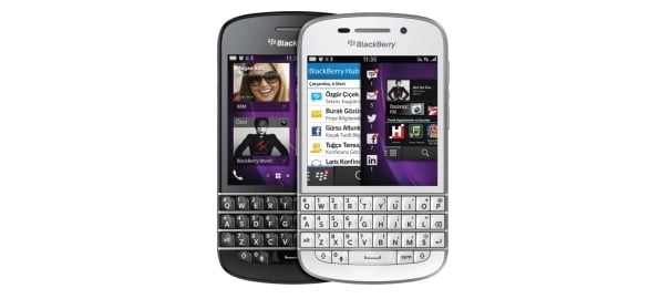Blackberry Q10 giris