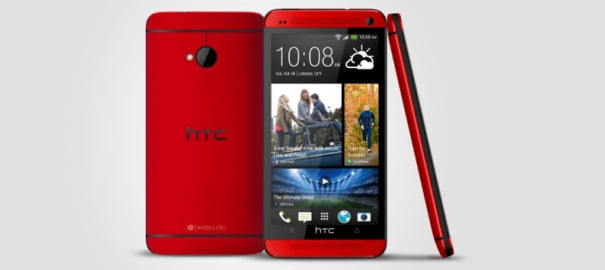 HTC One Kırmızı Renge Büründü