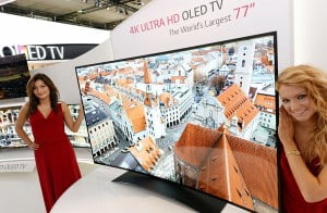 LG' den 4K Kavisli OLED TV