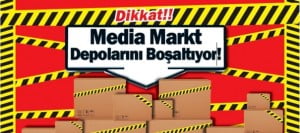 MediaMarkt DepolariBosaltiyoruz manset