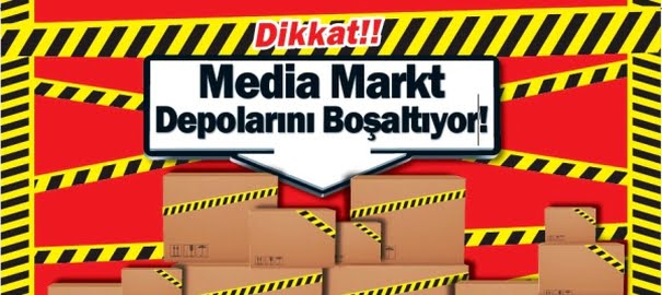 MediaMarkt DepolariBosaltiyoruz manset