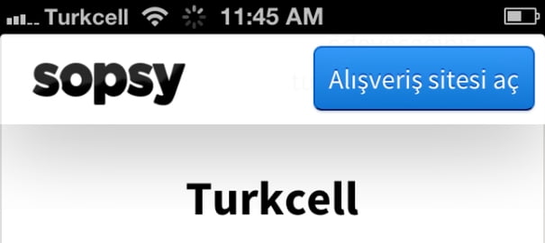 Sopsy Turkcell giris