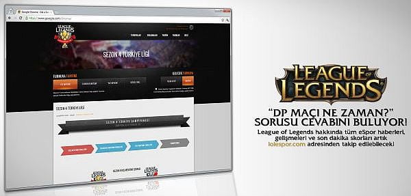 WEB LOLESPOR WEB SAYFASI DUYURU