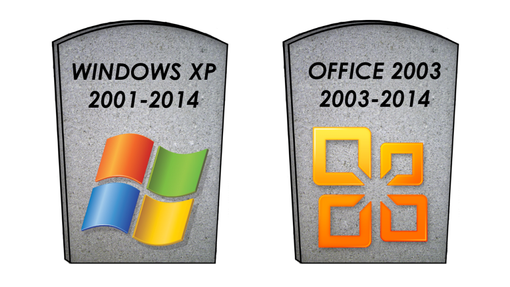 death of windows xp and office 2003