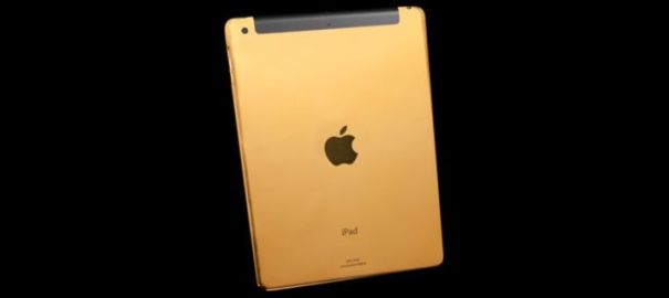 gold ipad air mini