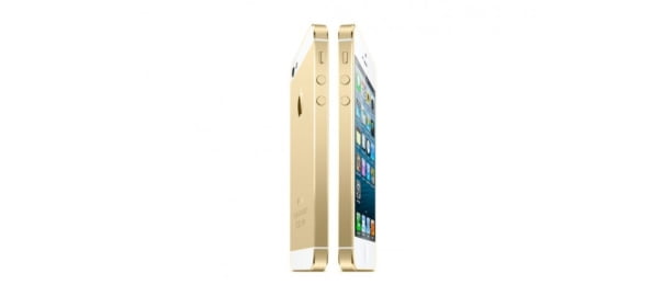 gold iphone 5s apple manset