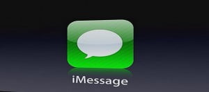 iMessage logo slide